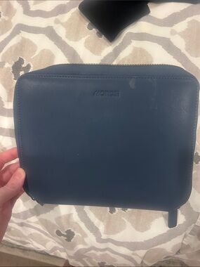 Monos Navy Zip-Around Travel Organizer